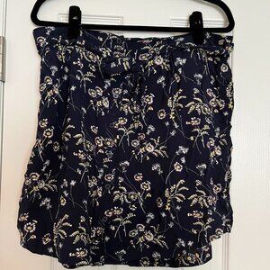 Loft Floral Mini Skirt, Size L